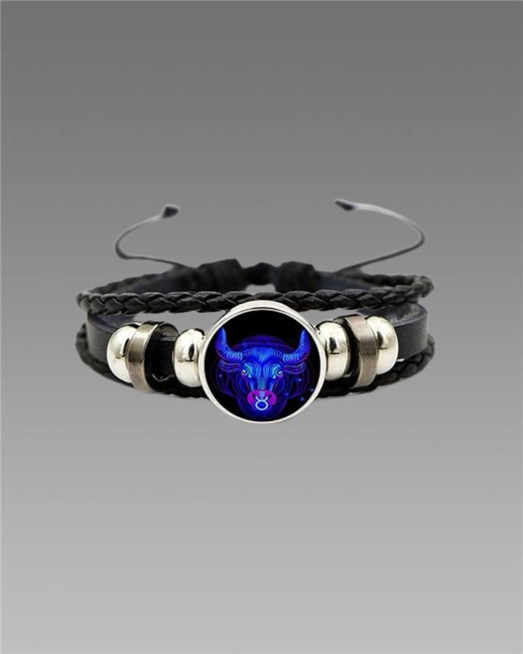 Zodiac Constellation Braided Design Bracelet