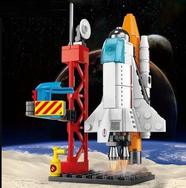 Spacecraft Building Blocks for Kids