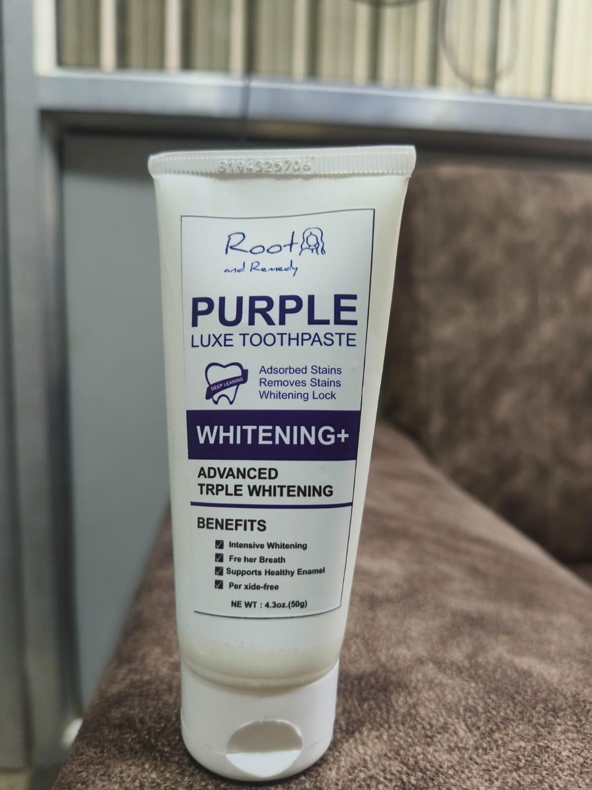 Purple Luxe Toothpaste