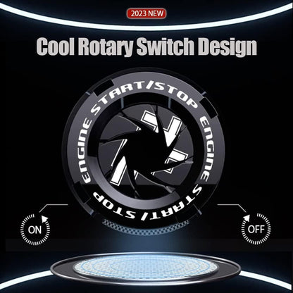 Sporty Car Button Cap