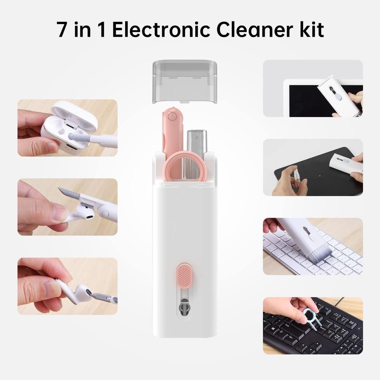 Electronic Cleaner Kit with Brush