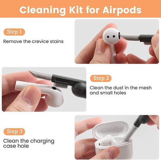 Electronic Cleaner Kit with Brush