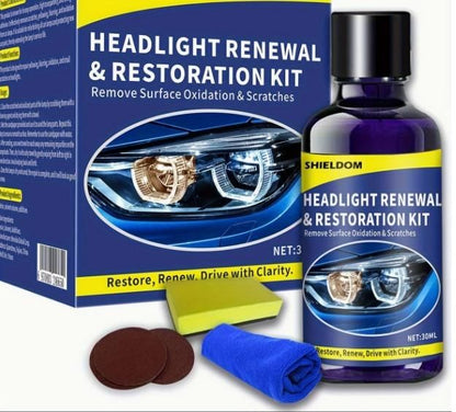 Headlight Renewal and Restoration Kit