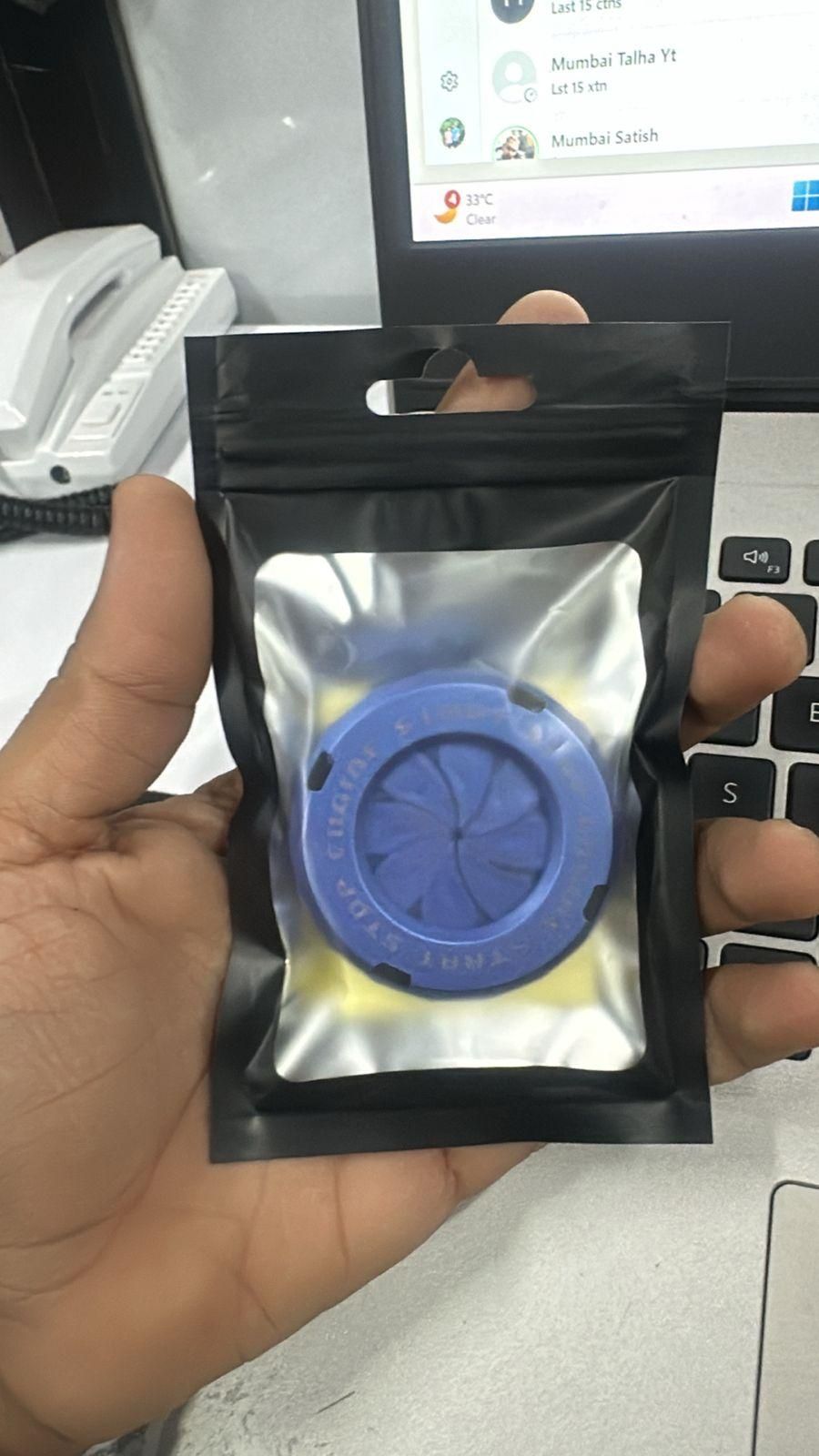 Sporty Car Button Cap
