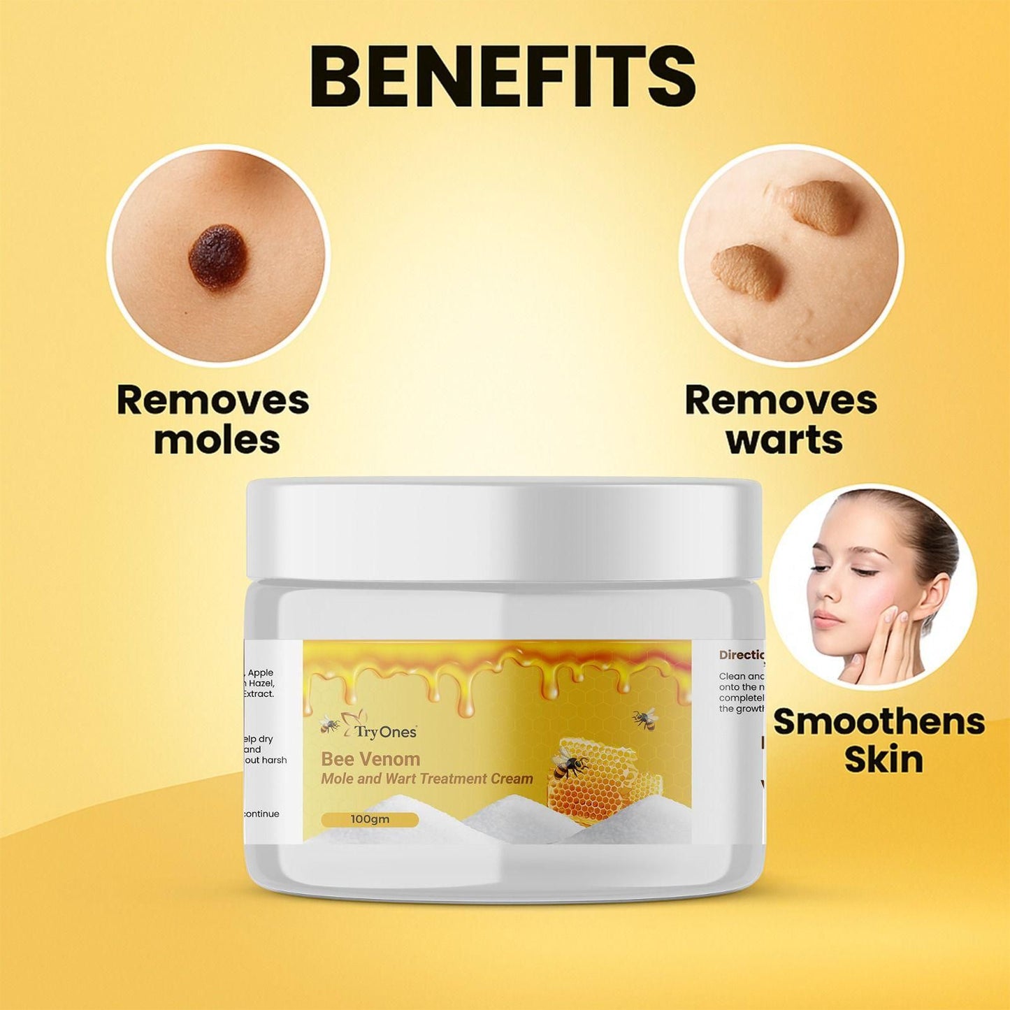 Mole and Wart Treatment Cream