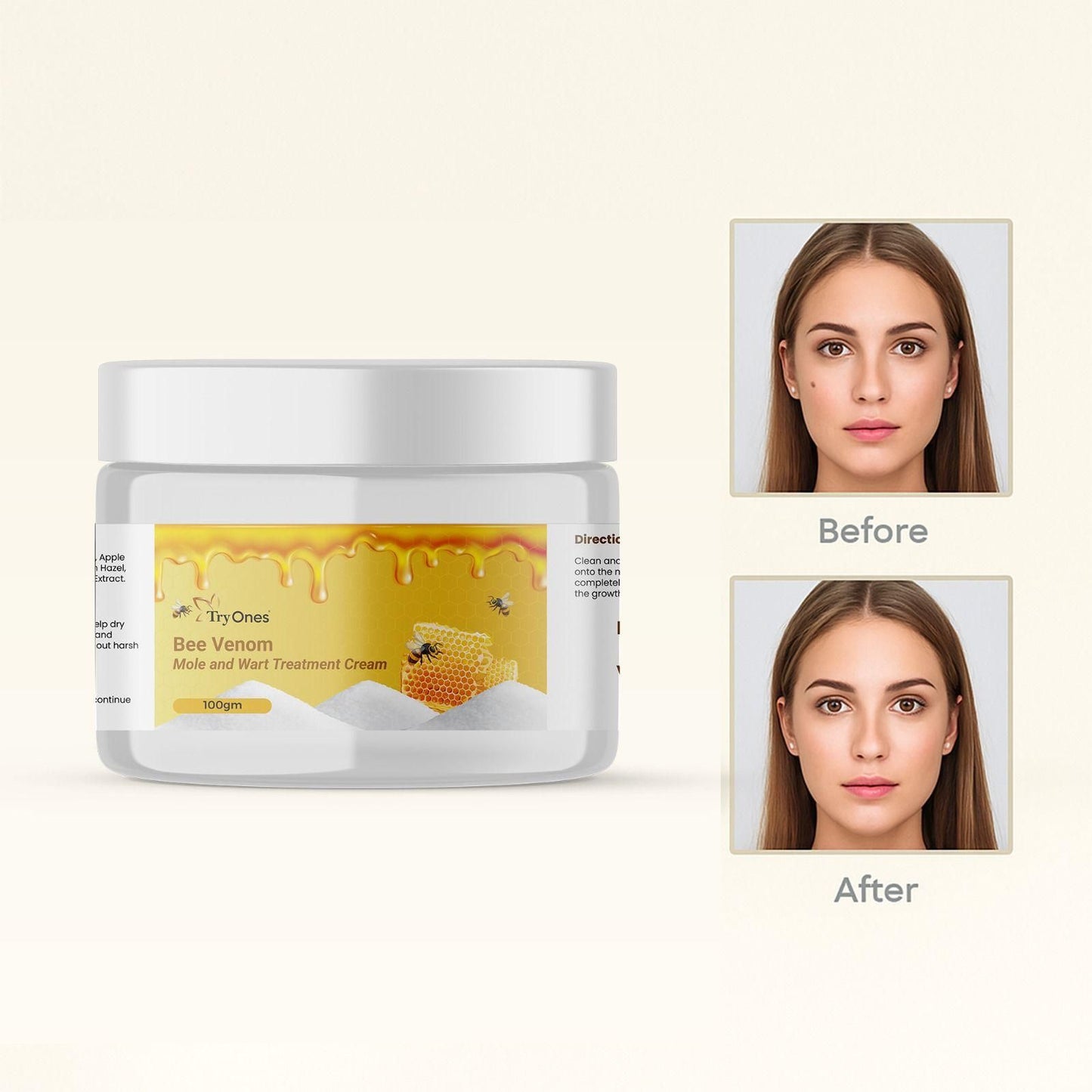 Mole and Wart Treatment Cream